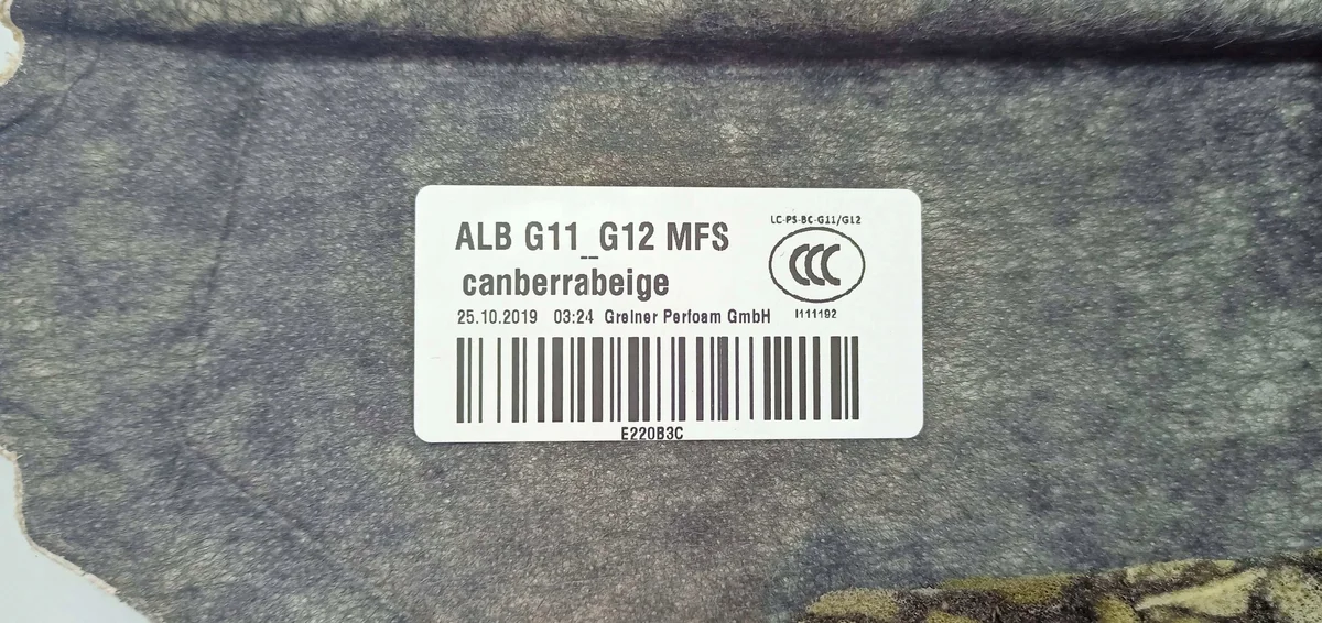 BMW 7er Ablagefach Kofferraum OEM CD83358 image 4