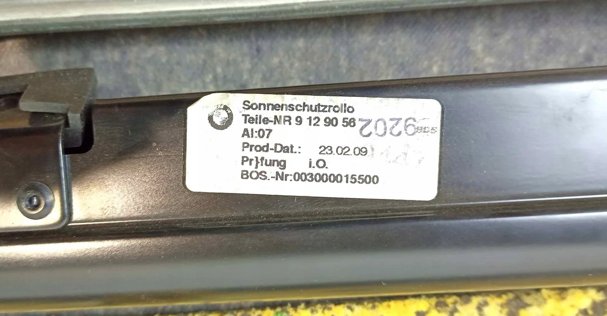 BMW Serie 7 Ablage Kofferraum OEM CX98730 image 4