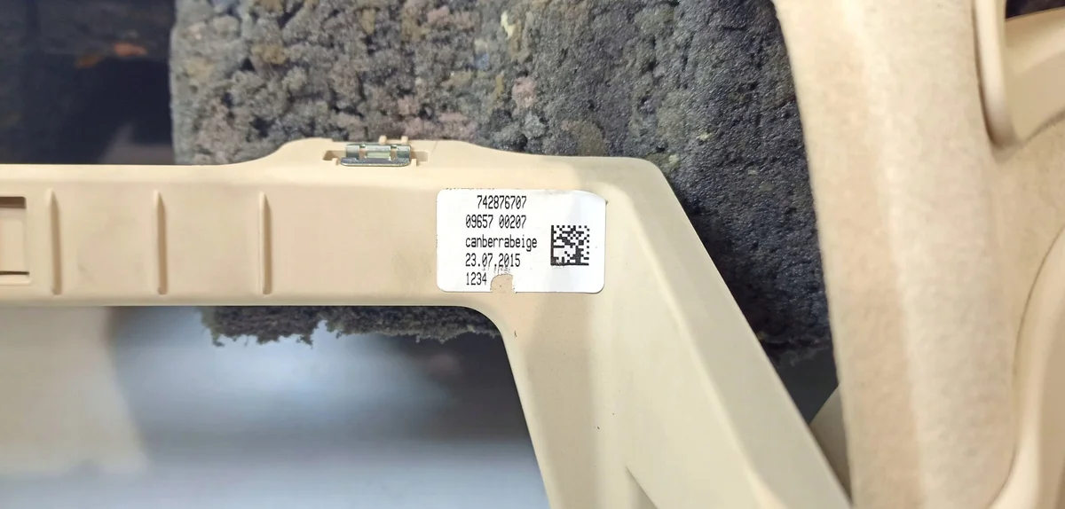 BMW Serie 7 Estante Maletero OEM GU98013 thumbnail 4