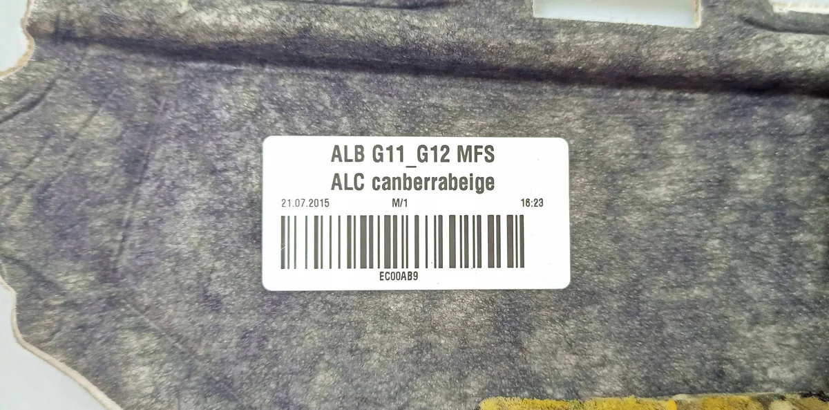 BMW Serie 7 Estante Maletero OEM GU98013 thumbnail 7
