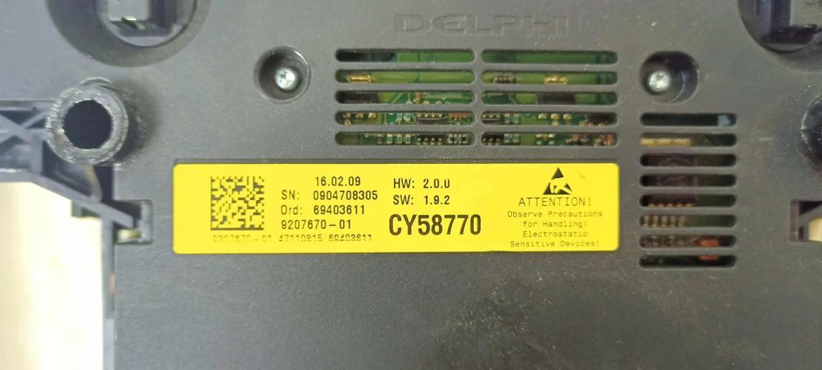 BMW 7 -käyttöinen tavaratilan kansi OEM CY58770 image 4