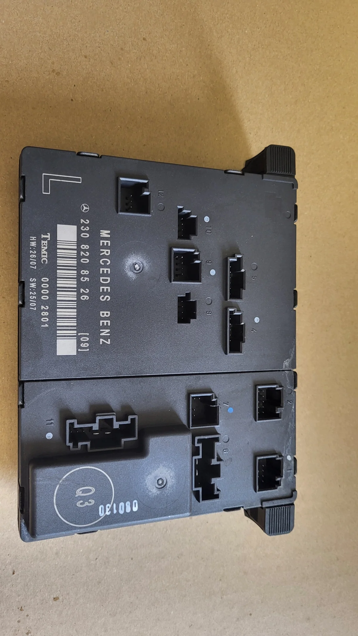 Mercedes SL R230 Deurmodule Links Gebruikt