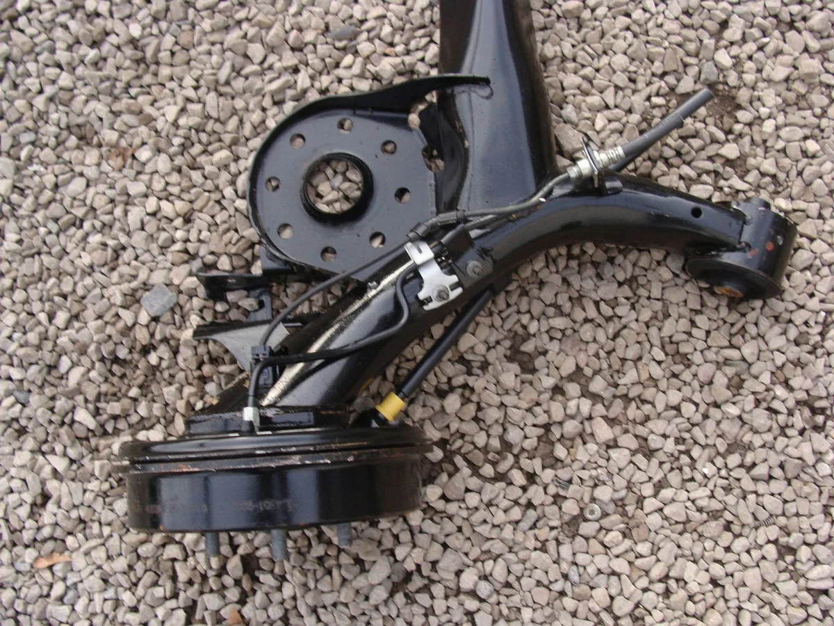 Hinterachse Toyota Yaris II III Trommeln GAD7432 image 3