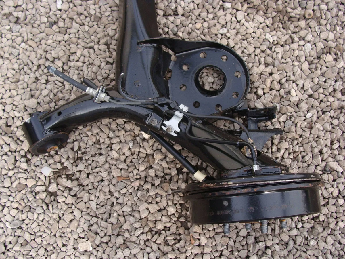 Hinterachse Toyota Yaris II III Trommeln GAD7432 image 4