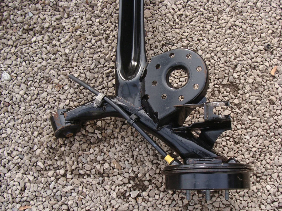 Hinterachse Toyota Yaris II III Trommeln GAD7432 image 7
