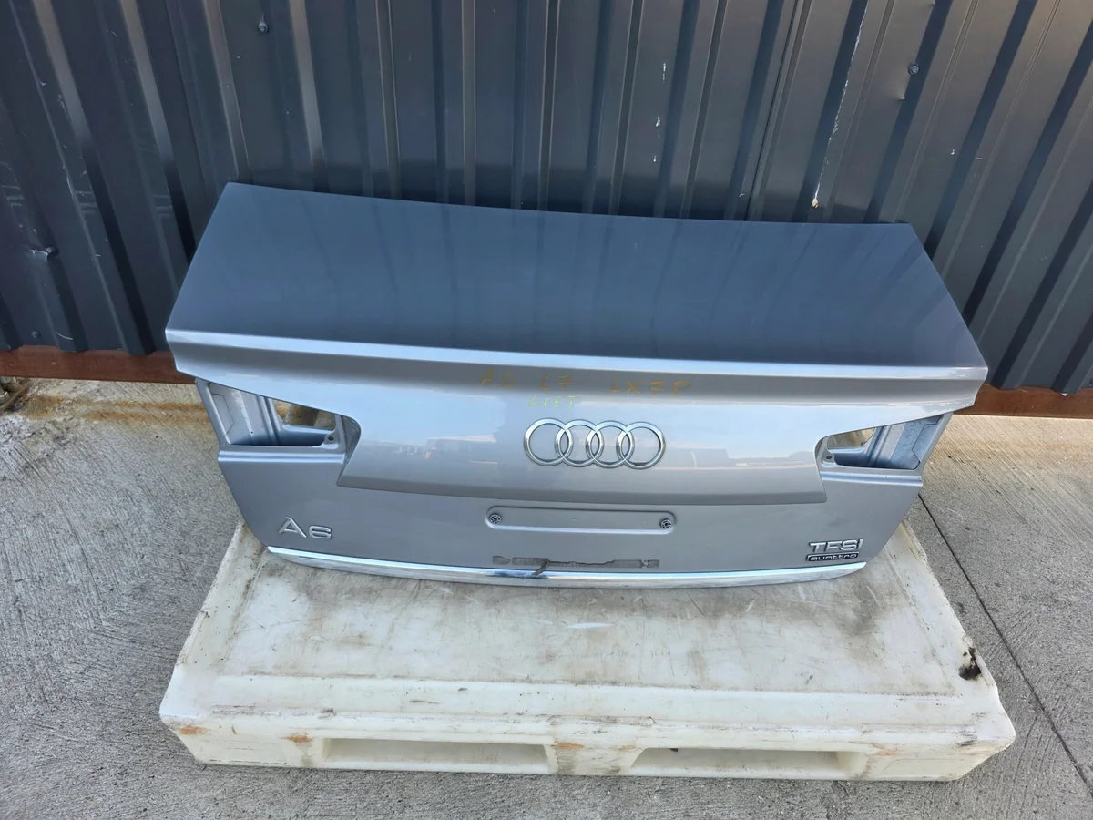 Audi A6 C7 Sedan Trunk Lid - Used image 3