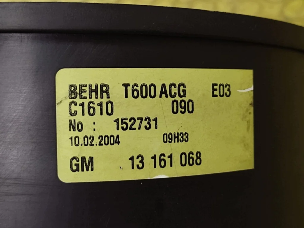 Opel Zafira A Gebläse F-165180-13161068 image 10