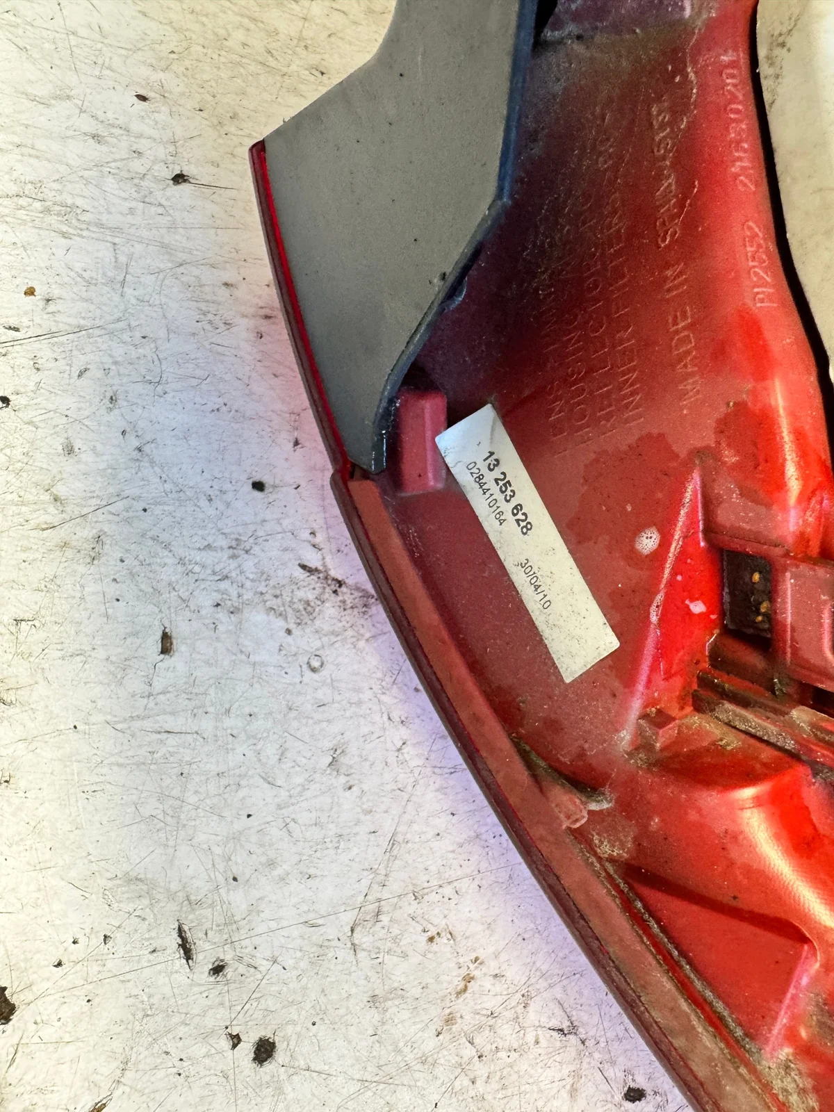 Opel Meriva B Rücklicht Rechts Hinten Gebraucht image 5