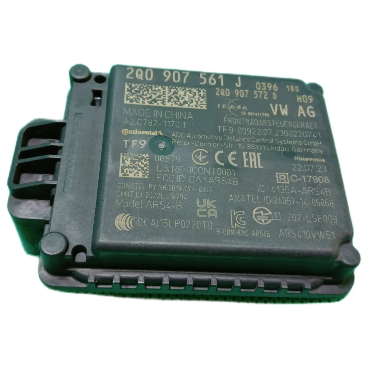 ACC-tutka Audi VW Skoda Seat 2Q0907561J