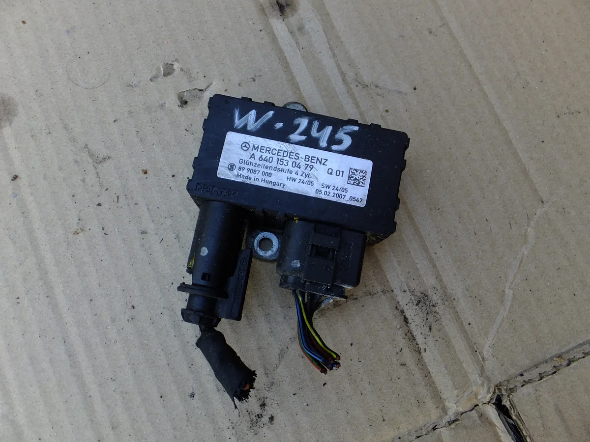 Rele hehkutulppia Mercedes W245 A6401530479
