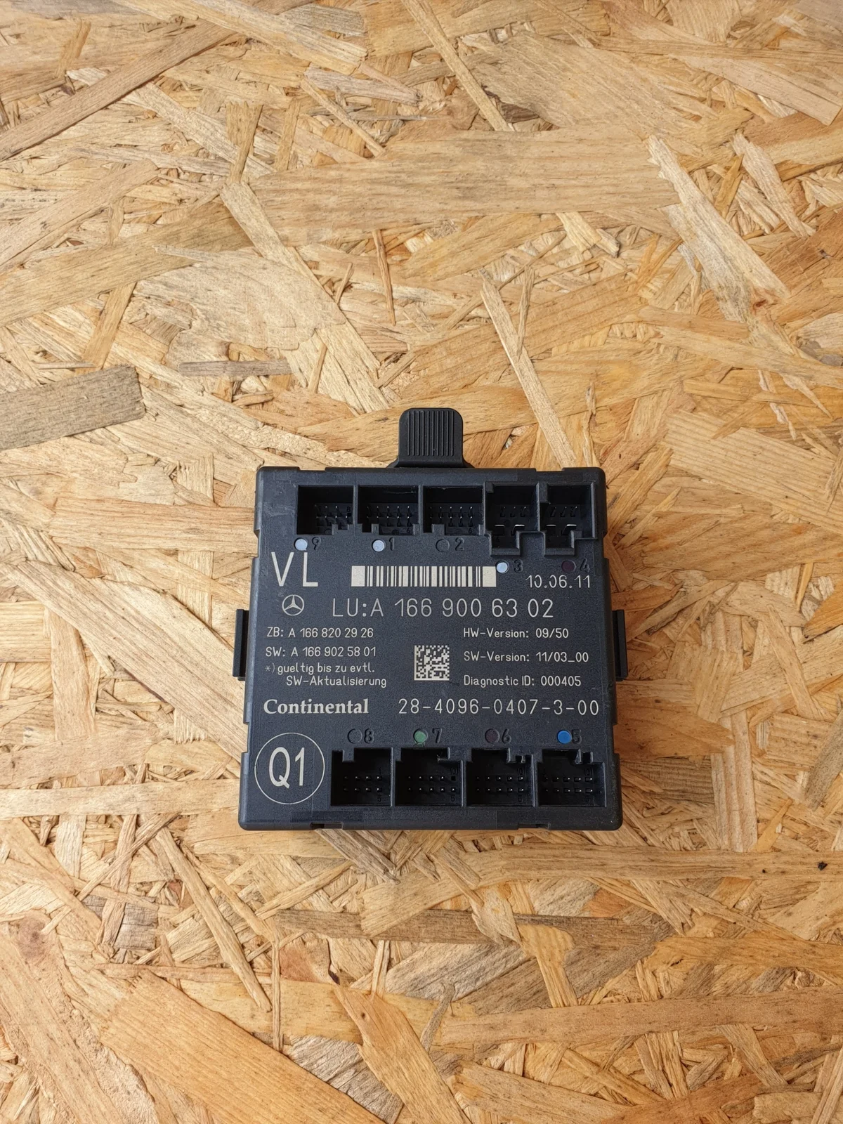 Steuermodul Tür vorne links Mercedes ML W166
