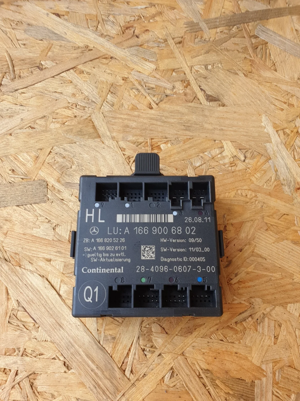 Modul Türsteuergerät Links Hinten A1669006802