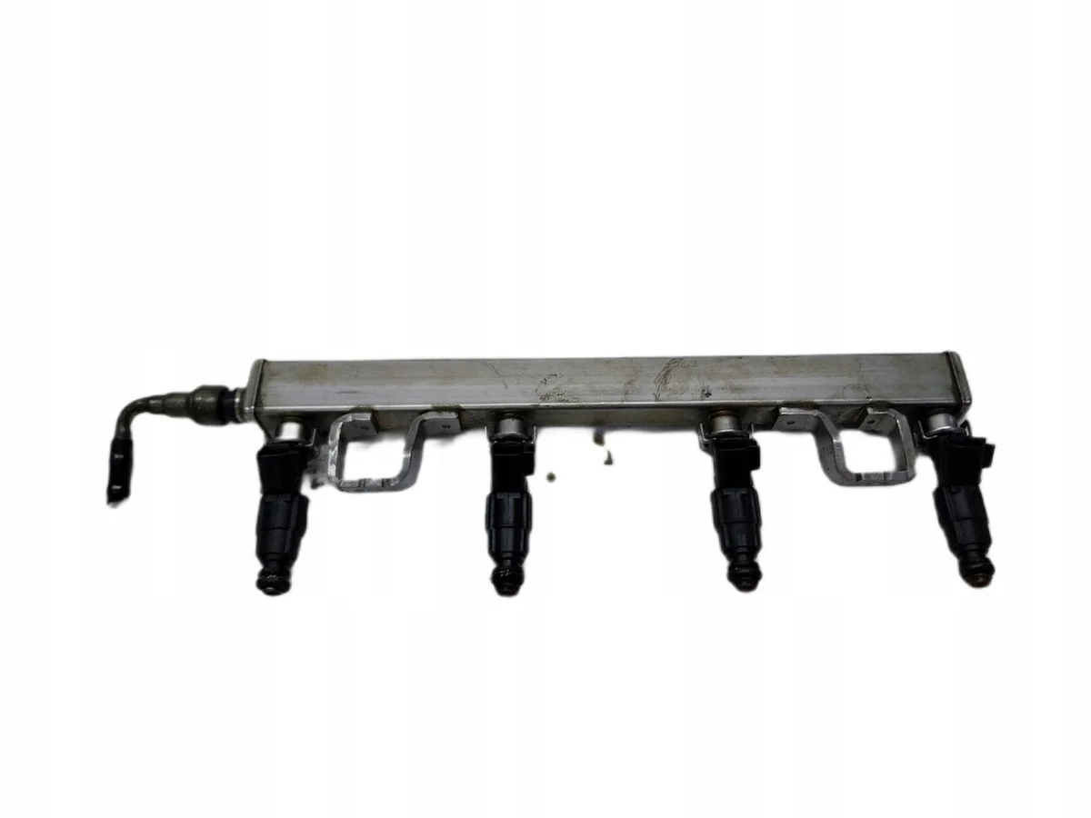 Ford 4M5G-9D280-DB Einspritzleiste gebraucht image 3