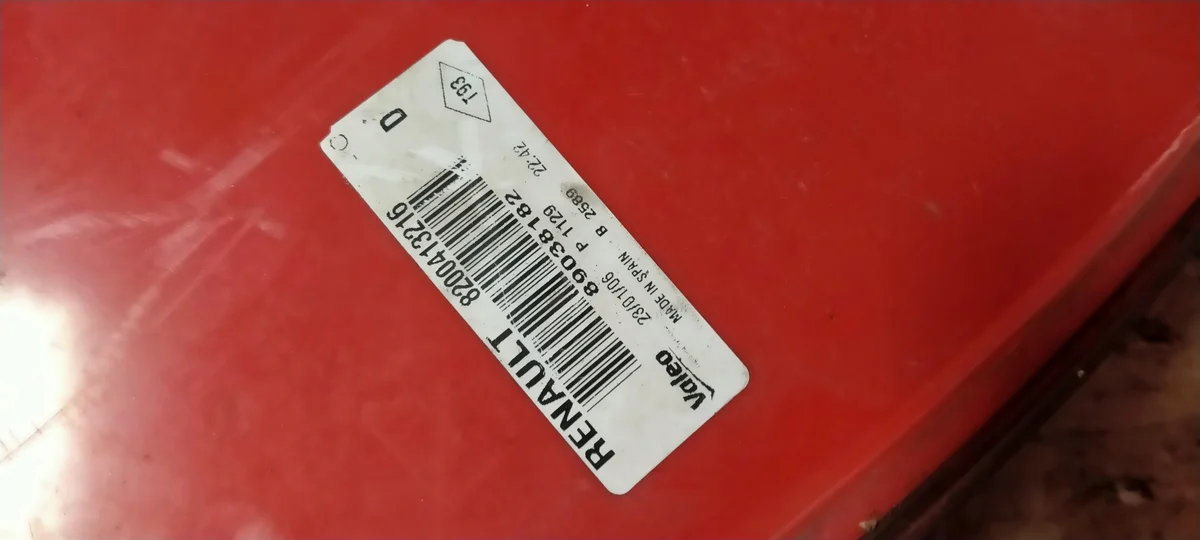 Baklykta Höger Renault Megane II 06-09 image 7