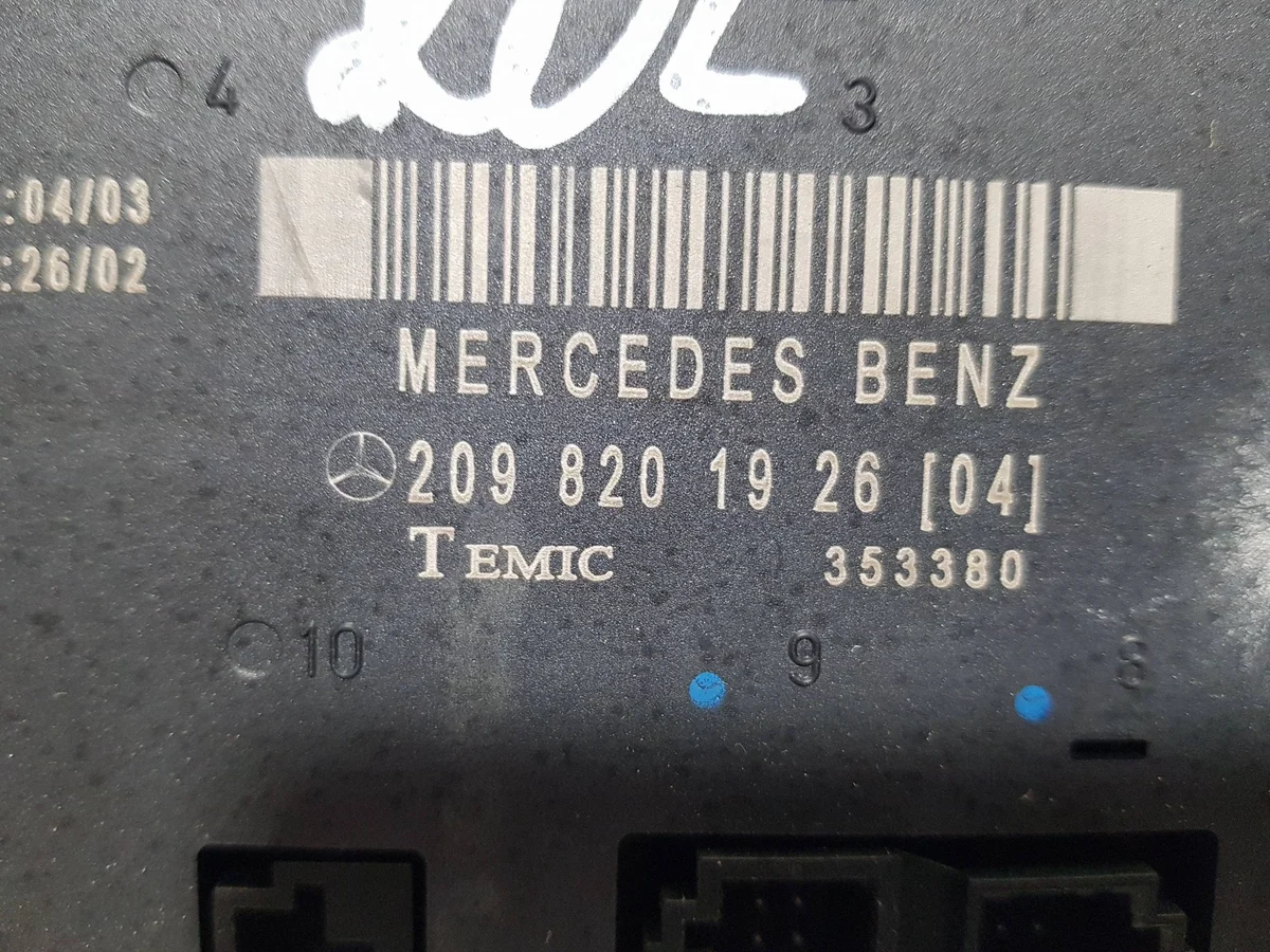 Modul Tür links Mercedes CLK W209 2098201926 image 3