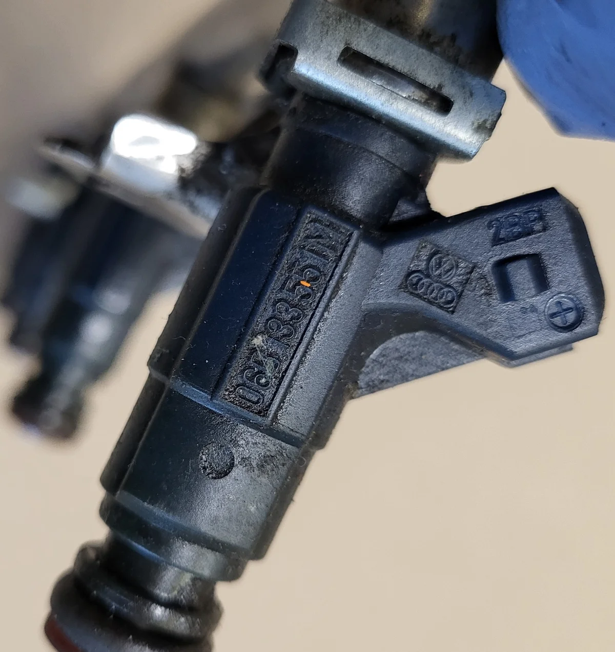 Einspritzleiste Audi A4 B6 B7 1.8T gebraucht image 7