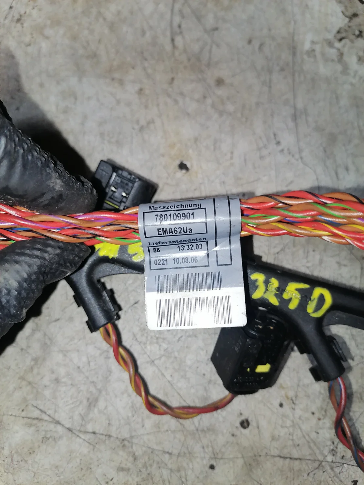 BMW E93 Injector Wiring Harness 325D M57 image 8