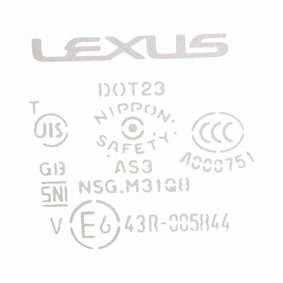 Bakre sidoruta höger Lexus NX (43R005844) image 7