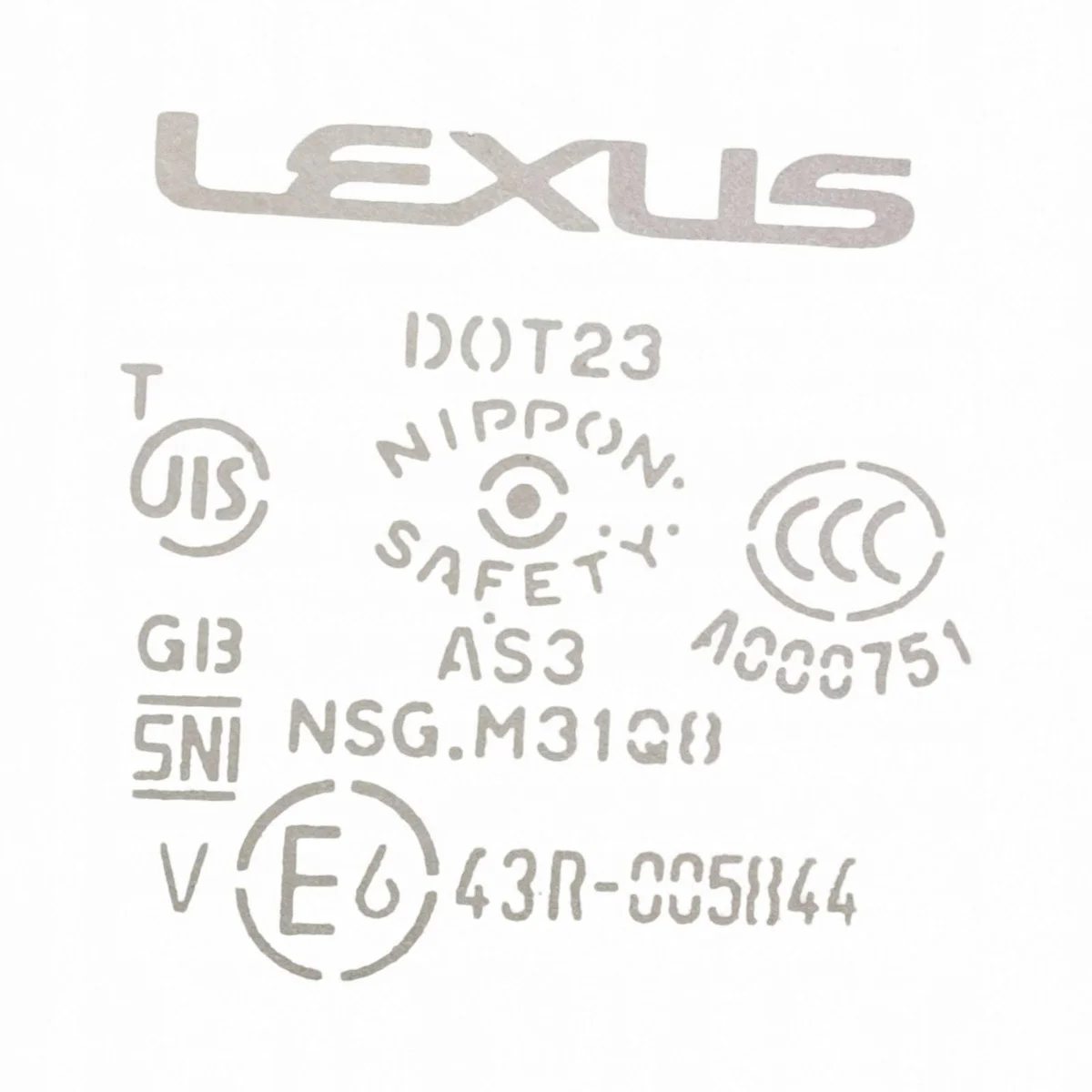Vidro Lateral Traseiro Esquerdo Lexus NX image 7