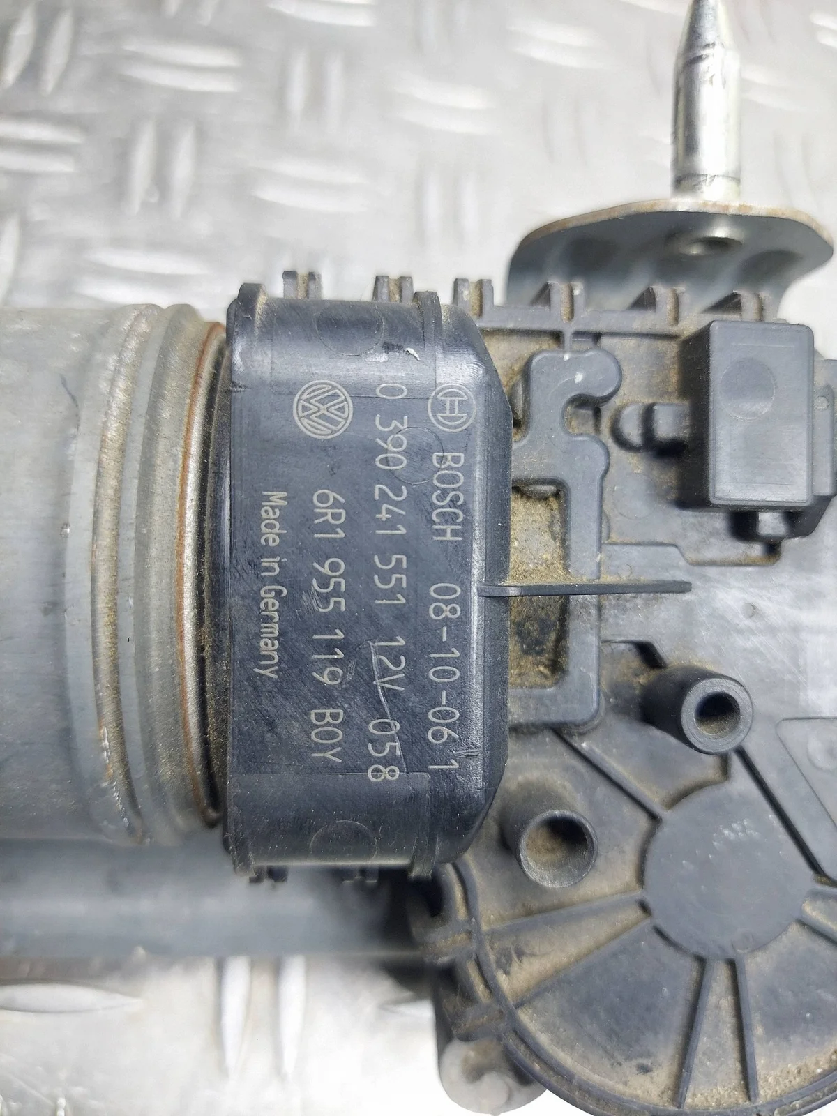 Wischer Motor VW Polo 9N 6R1955119 image 6