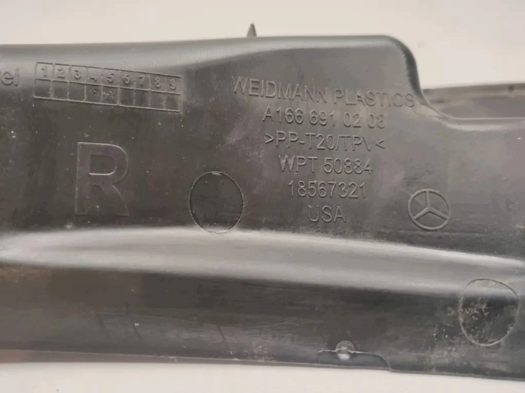 Zierleiste Kofferraumdeckel Mercedes M W166 thumbnail 3