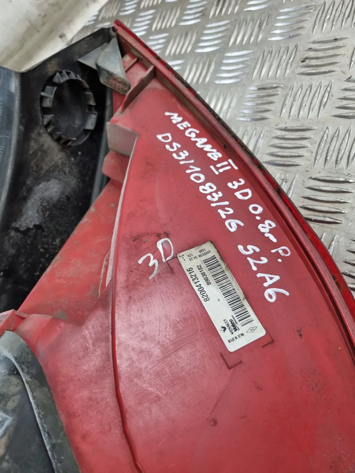 Feu arrière droit Renault Megane II Lift image 5
