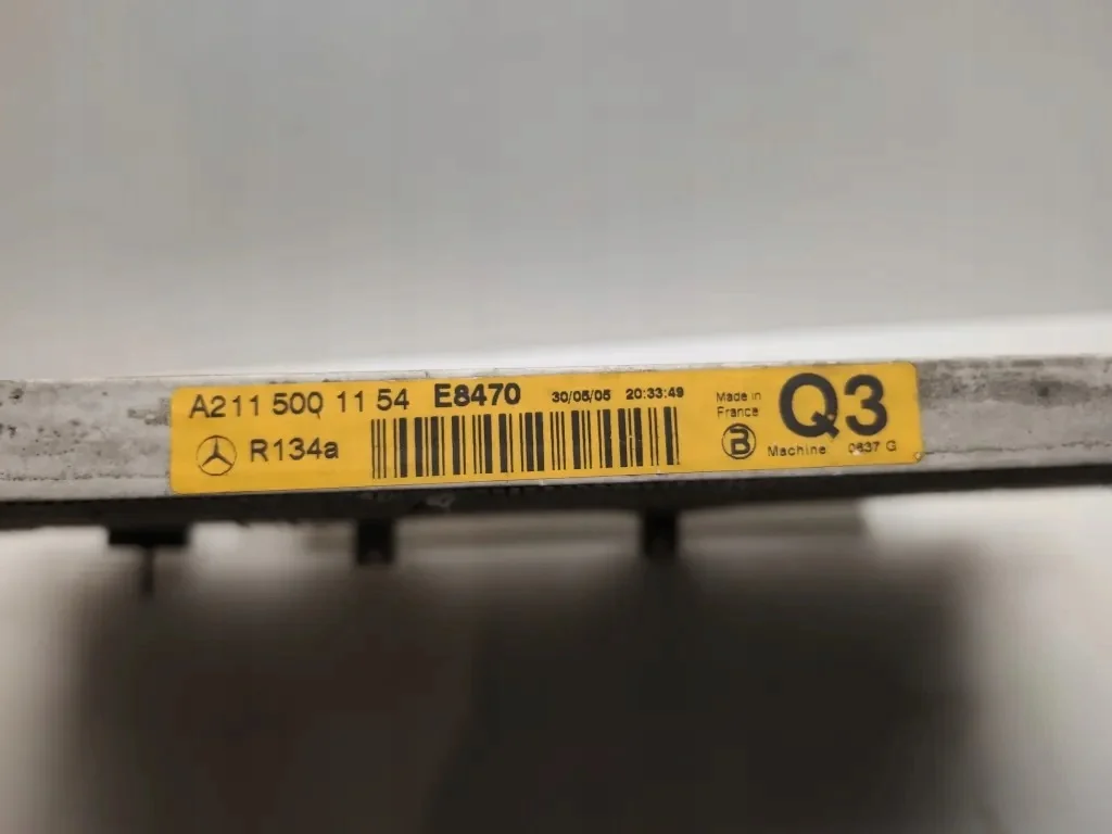 Condensor airco Mercedes E-Klasse W211 gebruikt image 7