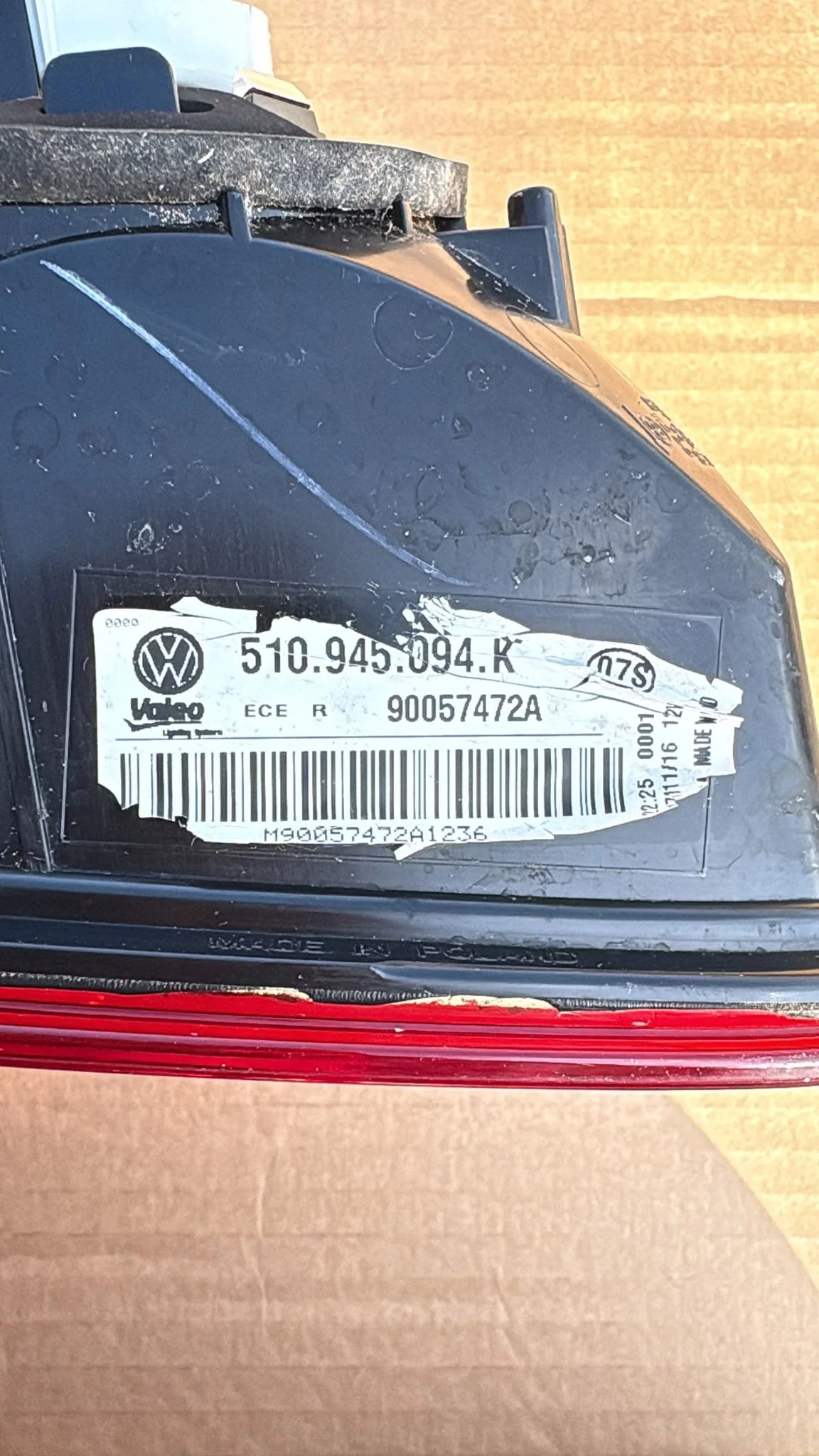 Rückleuchte Rechts VW Golf Sportsvan 510945094K image 7