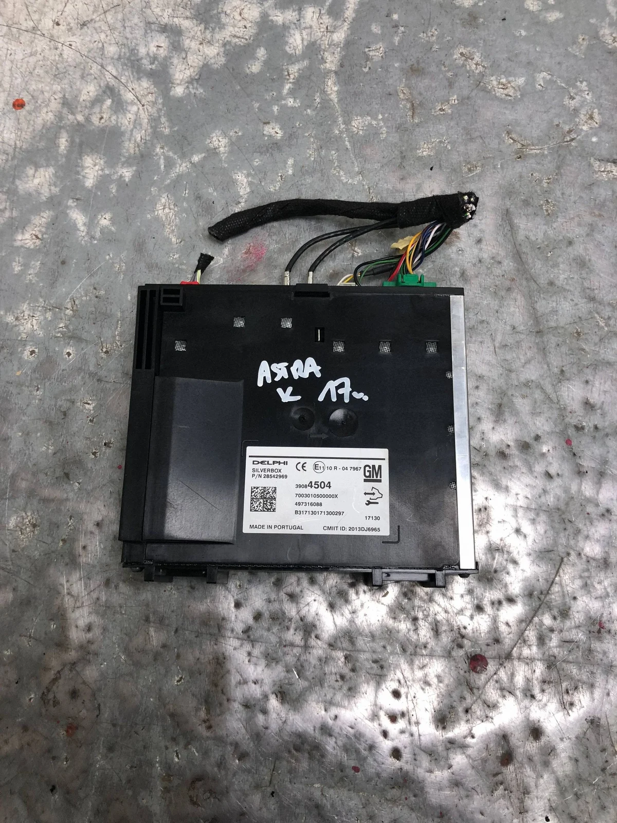 Módulo Rádio Opel Astra K 39084504
