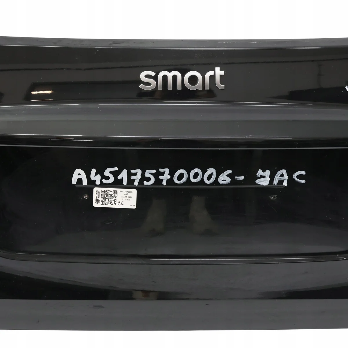 Smart Fortwo 451 Tapa Maletero Roja Metálico image 6