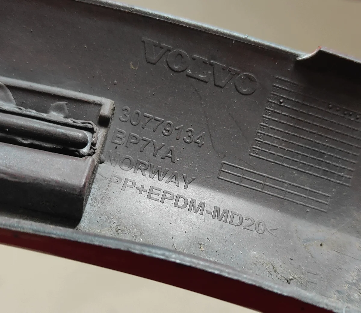 Volvo C30 Kotflügelverbreiterung Links Vorne/Hinten image 5