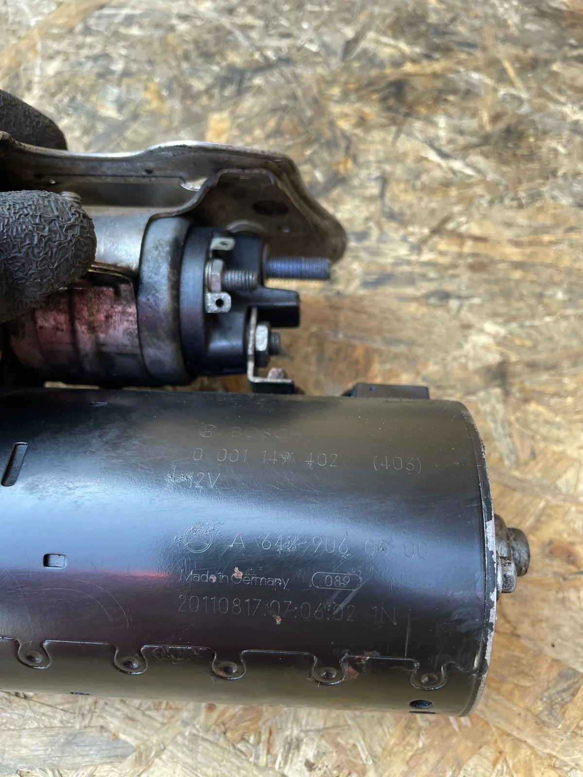 Mercedes W166 3.0 CDI Starter A6429060800 image 6