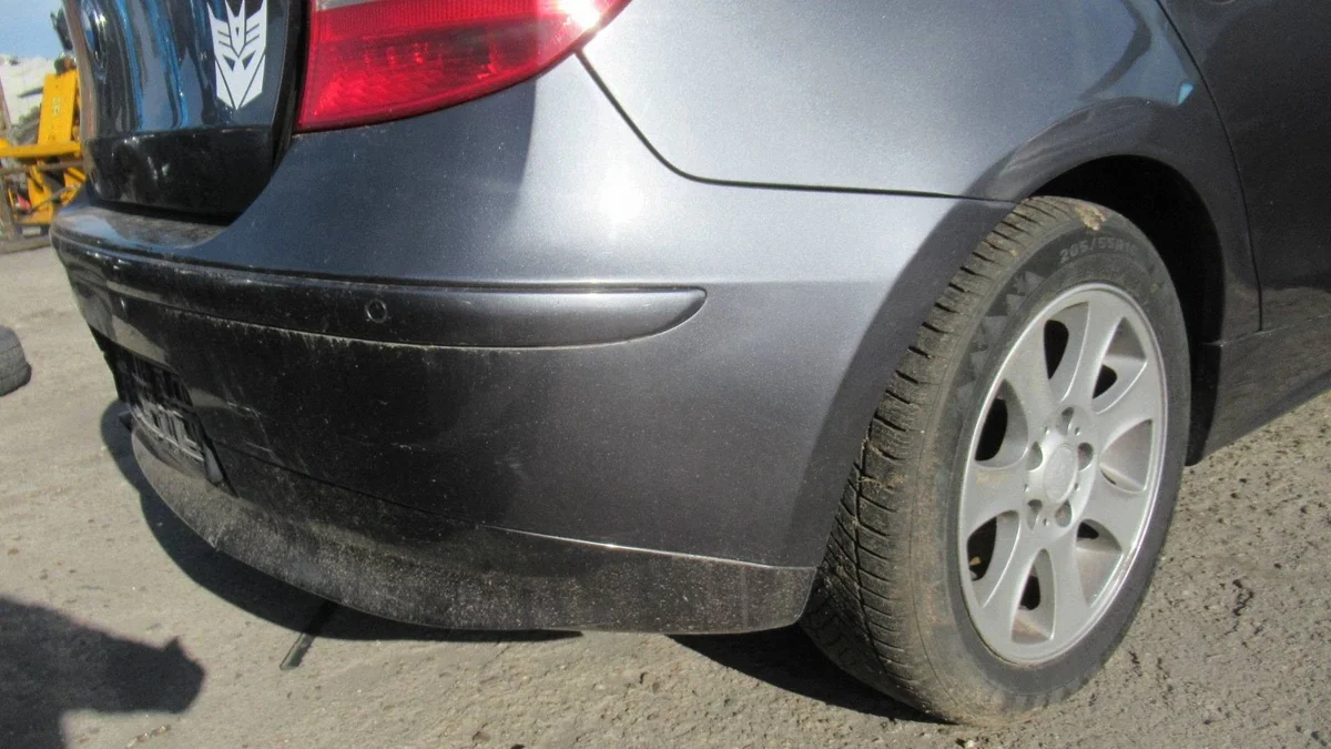 BMW 1 E81 E87 Stoßstange Hinten Gebraucht image 3