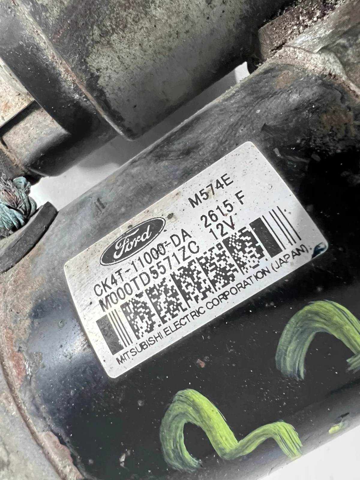 Ford Mustang F-150 3.7 Starter CK4T11000DA image 4