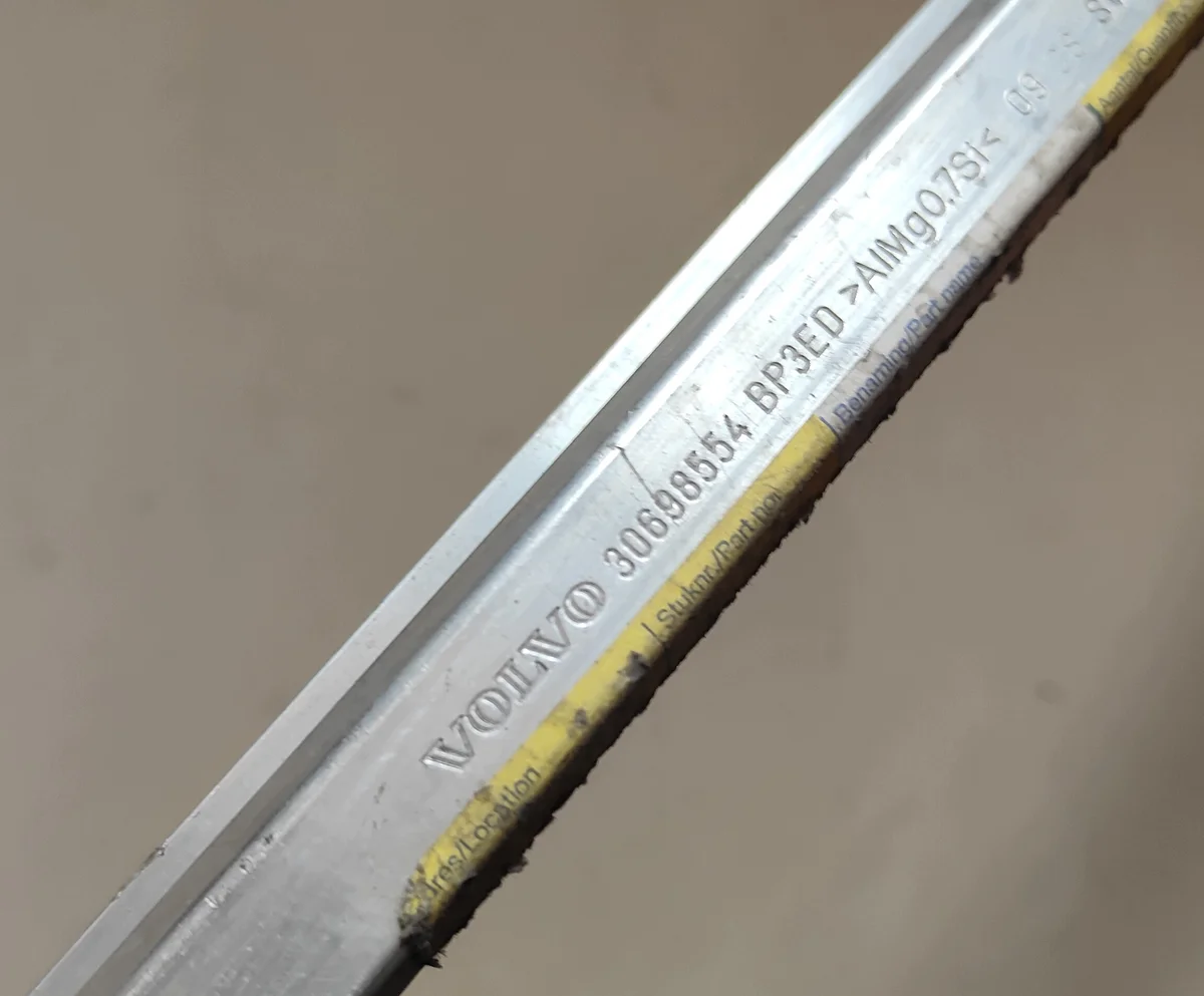 Volvo S80 V70 XC70 Stoßfängerverstärkung vorne image 4