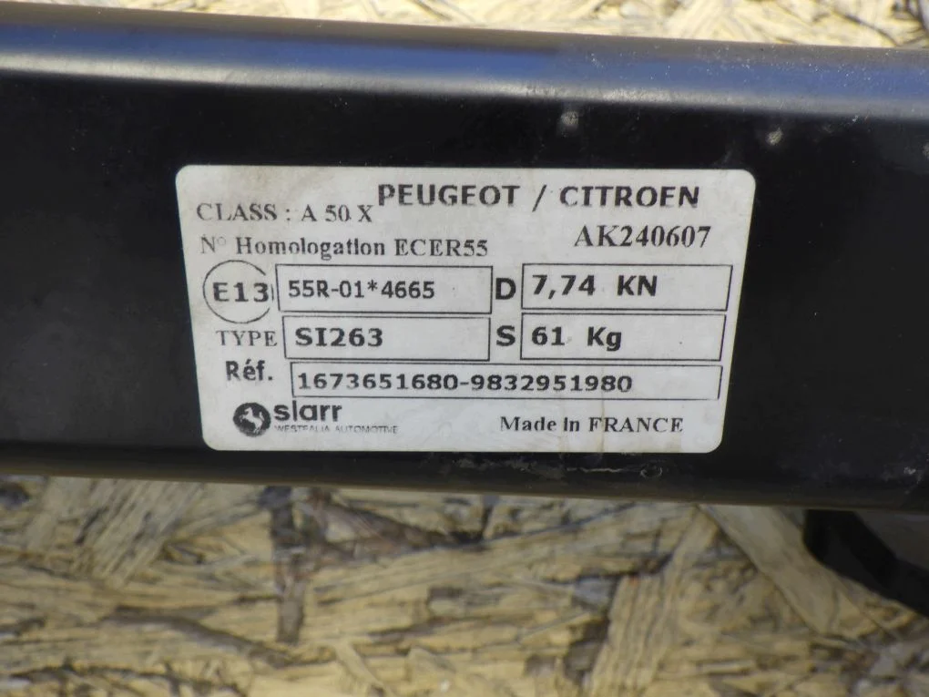 Anhängerkupplung Peugeot 2008 II Citroen C4 III image 6