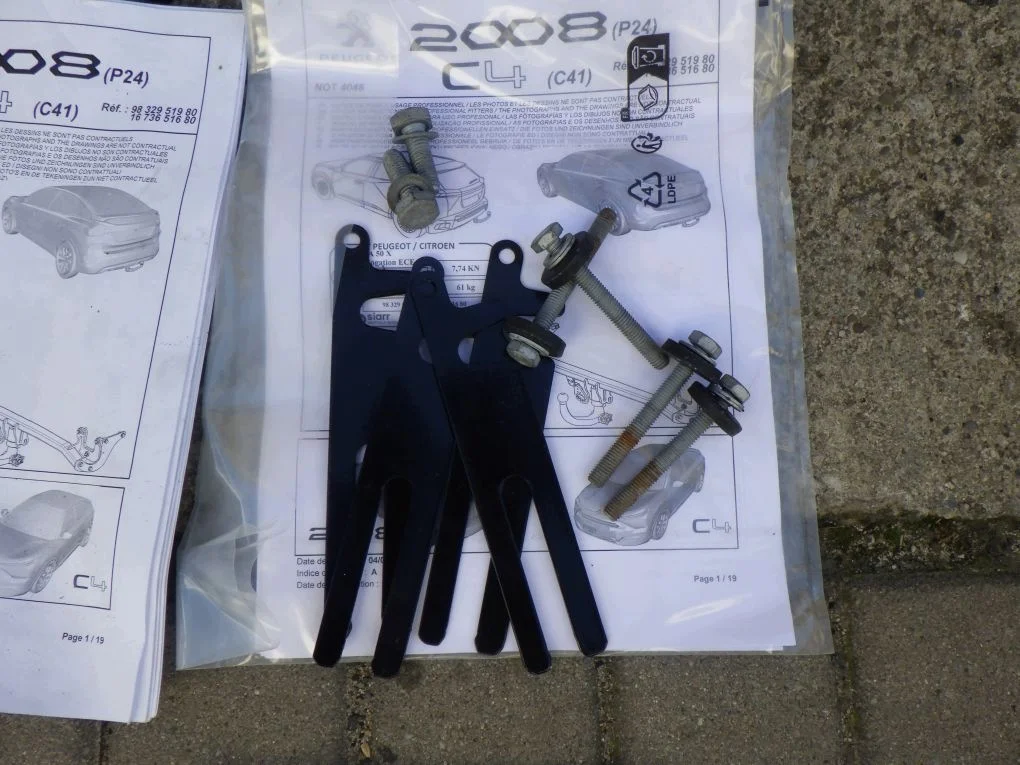 Anhängerkupplung Peugeot 2008 II Citroen C4 III image 9