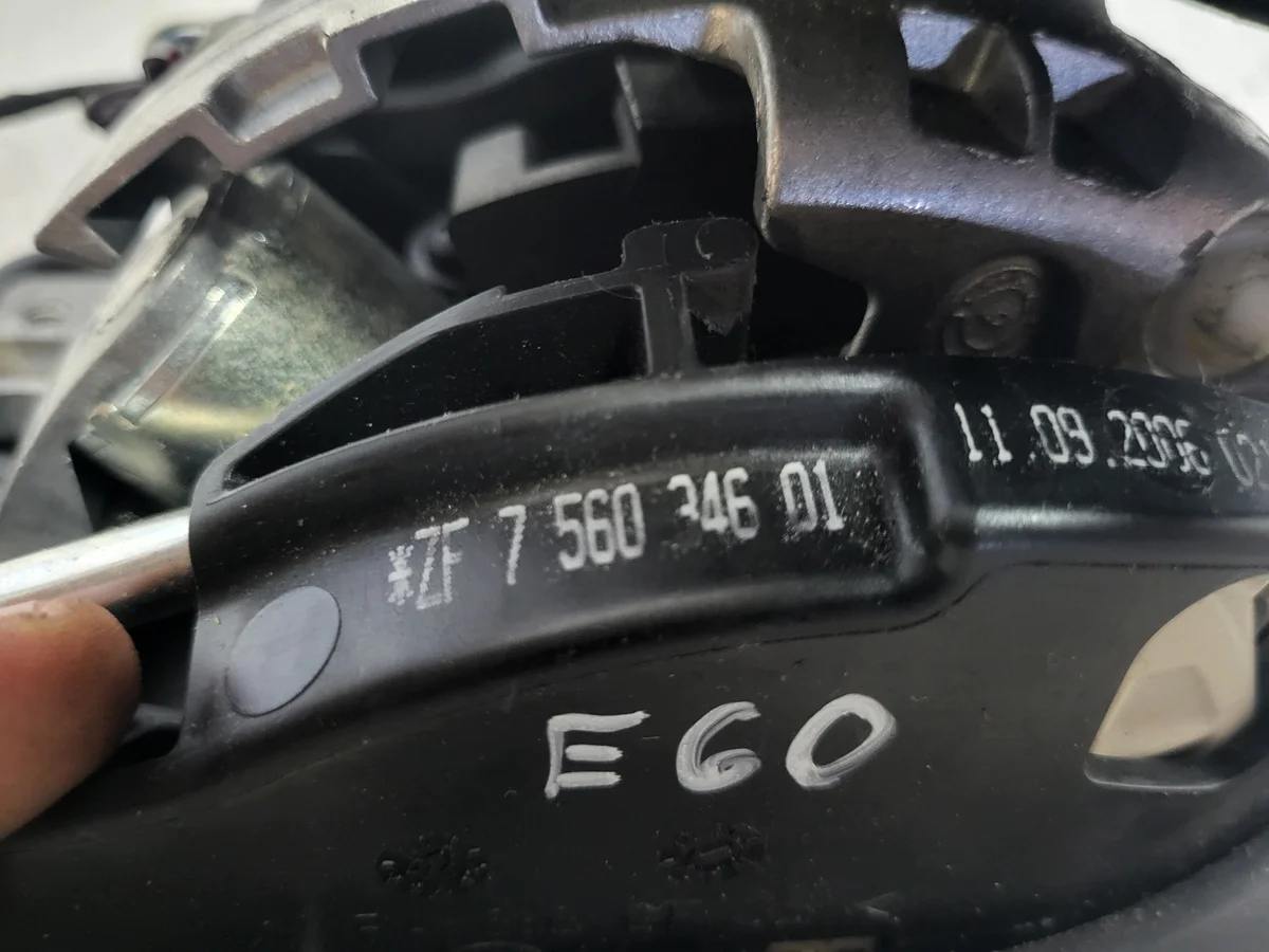 Schalthebel BMW E60 E61 6515615 image 6