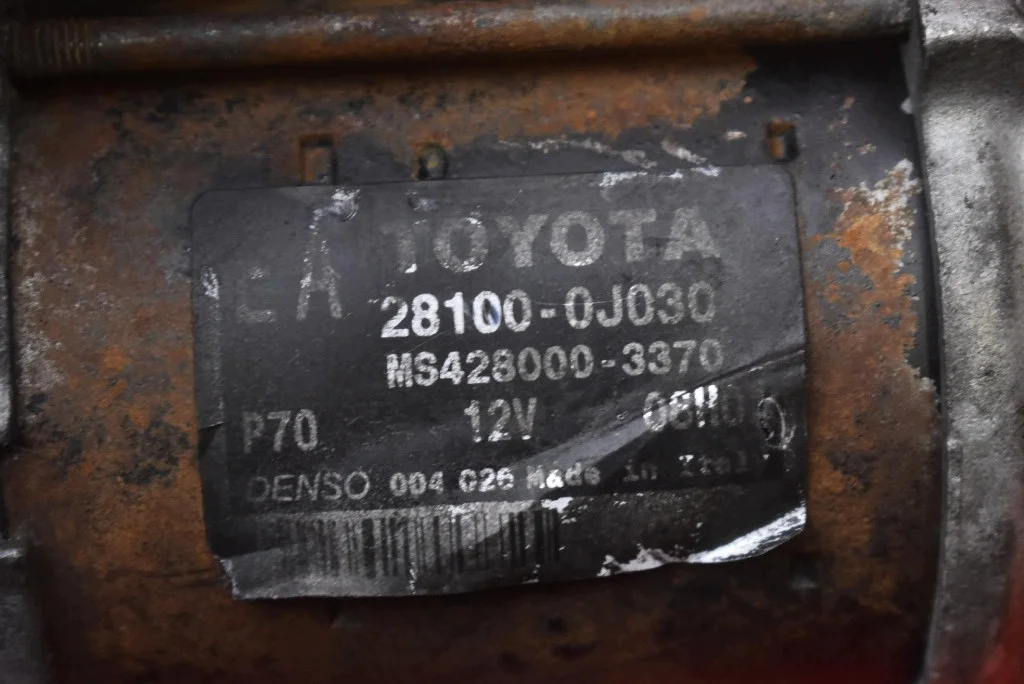 Starter Toyota Yaris 2 1.3 VVTi 28100-0J030 image 9