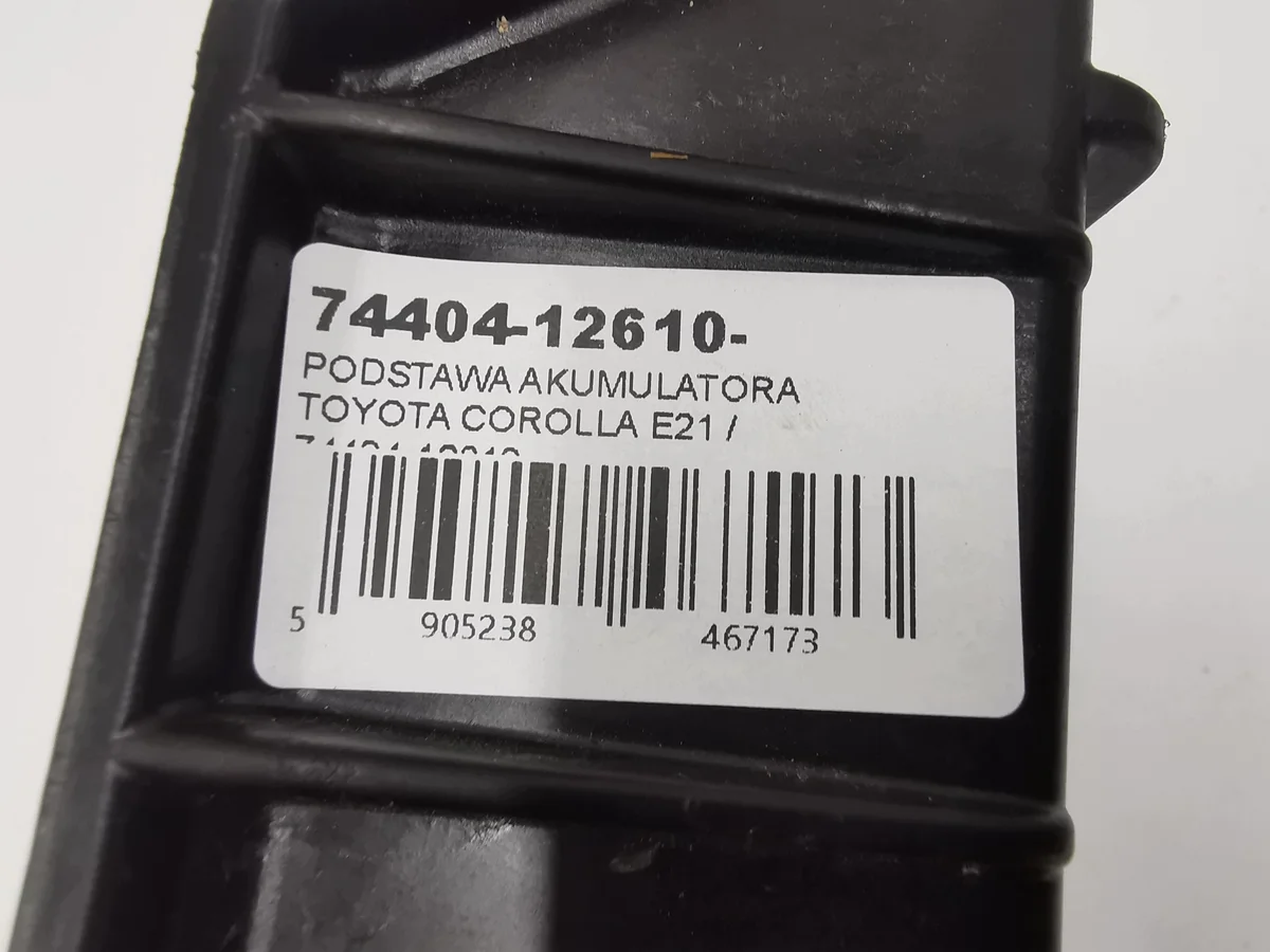 Support batterie Toyota Corolla E21 OEM 74404-12610 image 7