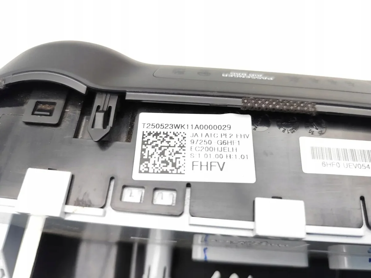 Kia Picanto Klimasteuerung 97250-G6HF1 image 9
