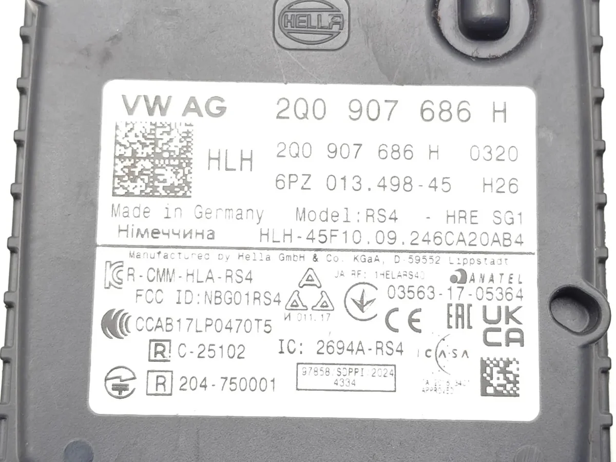 Audi Q4 Modul Totwinkel 2Q0907686H image 8