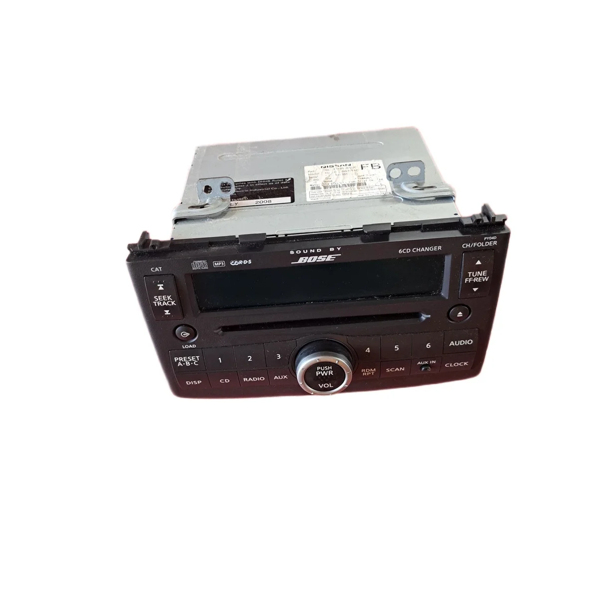 Radio CD Nissan Rogue 2009 26185JM200