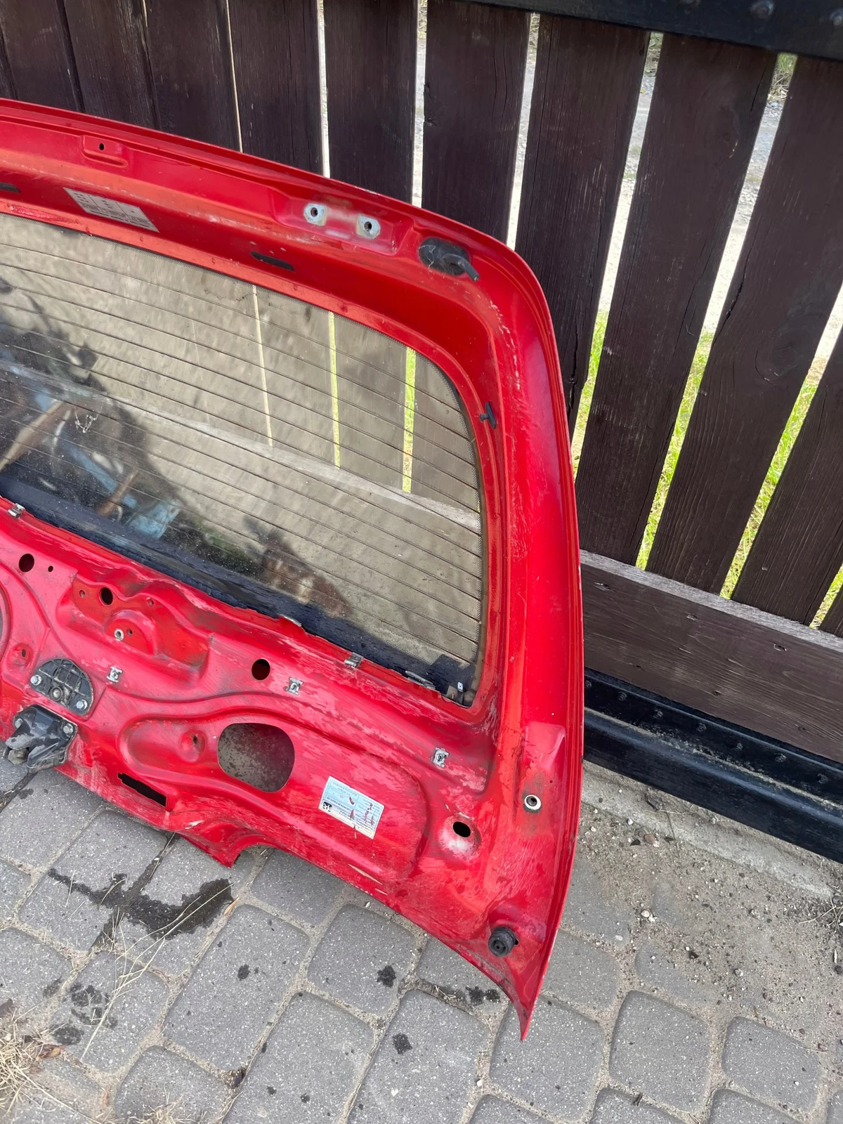 Fiat Seicento Tampa Traseira Usada FOX-167454- image 7