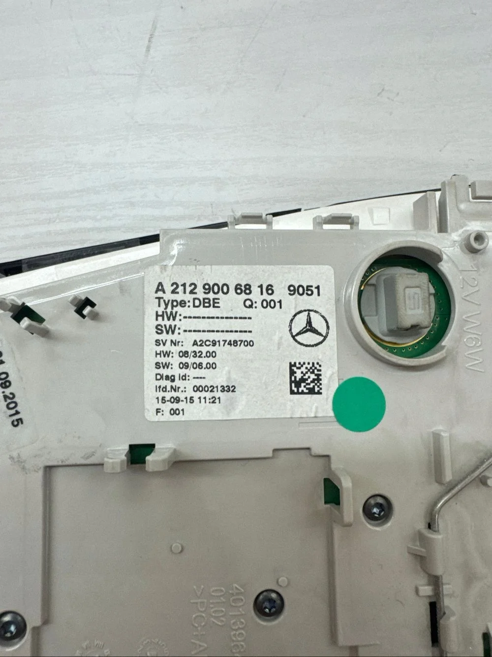 Lampe plafonnier Mercedes E W212 00021332 image 9