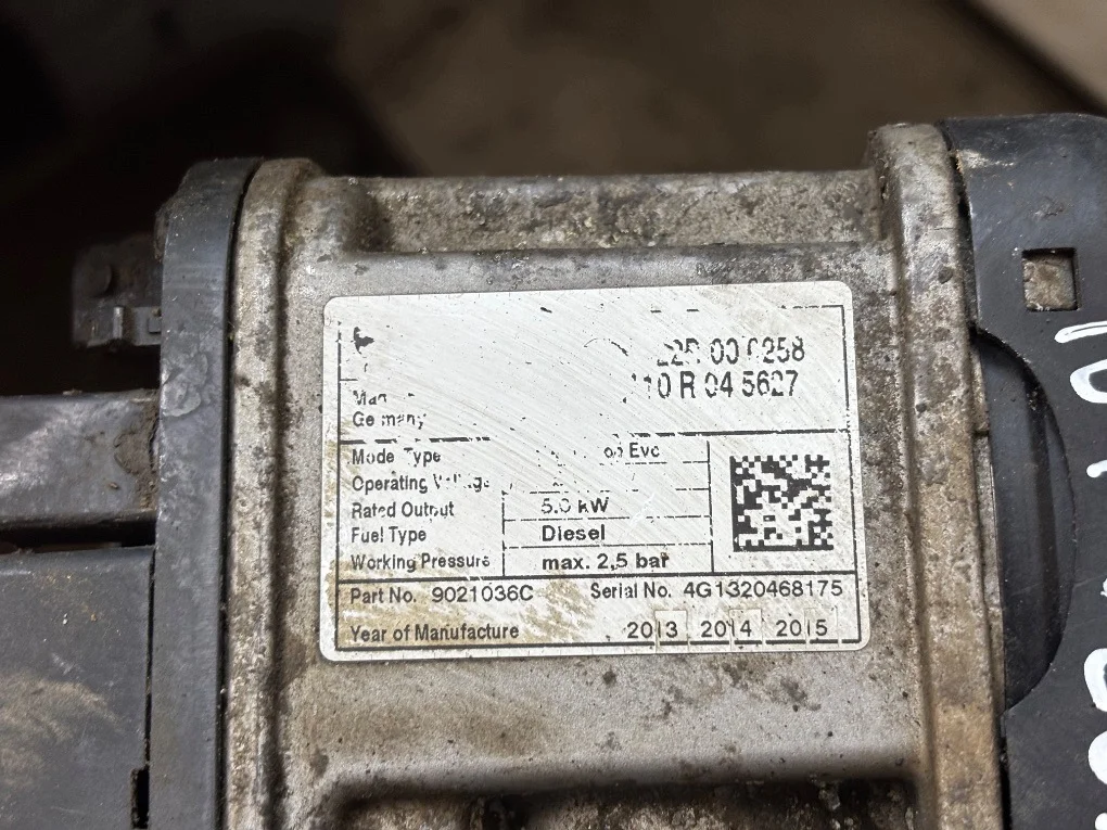 Zusatzheizung Webasto Nissan NP300 Navara D40 image 3