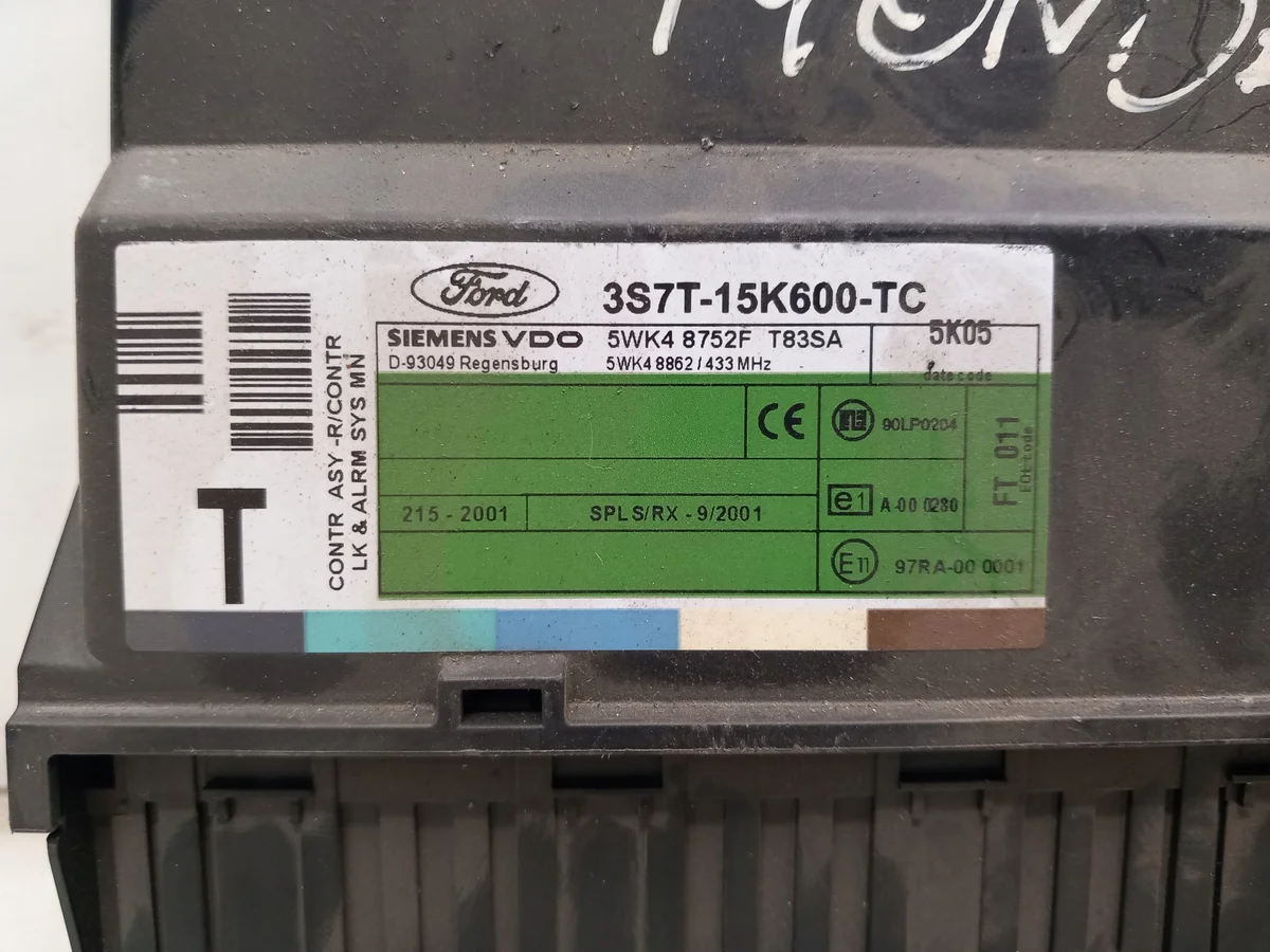 Komfortmodul Ford Mondeo MK3 ST220 image 3