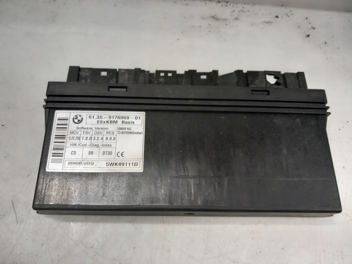 Komfortmodul BMW E60 5WK49111D image 2