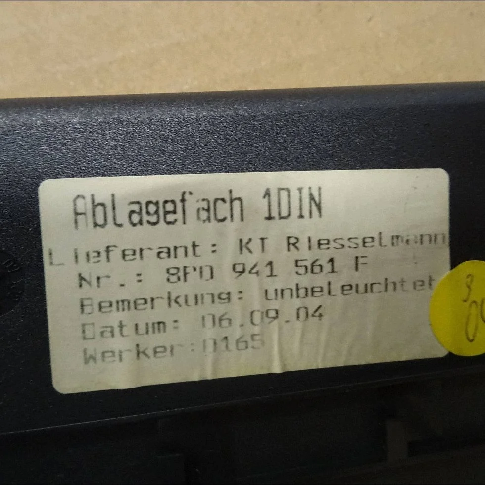 Ablagefach Schublade Audi A3 8P 8P0941561F image 8