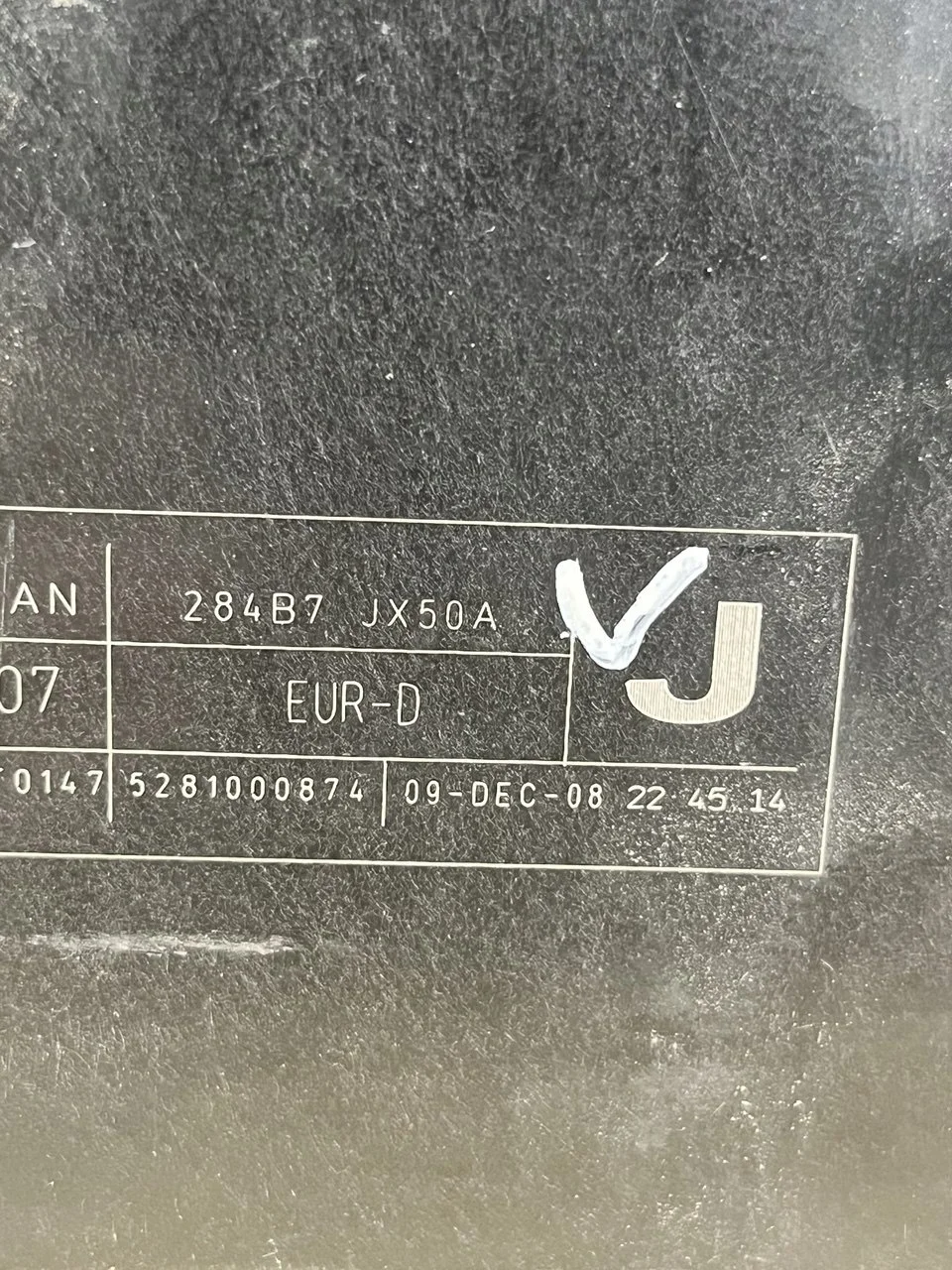 Nissan NV200 Steuermodul 284B7JX50A gebraucht image 3